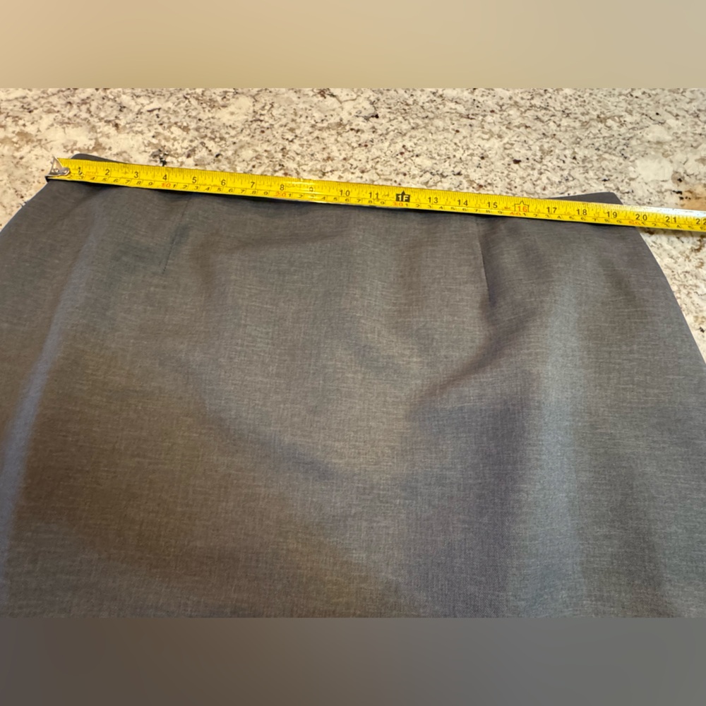 KASPER Gray Women's Skirt - Picture 5 of 8